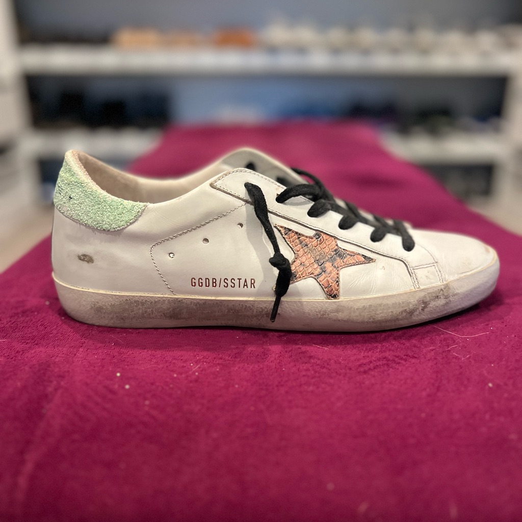 Golden Goose Deluxe Brand Superstar Low-Top Sneakers - Size 40